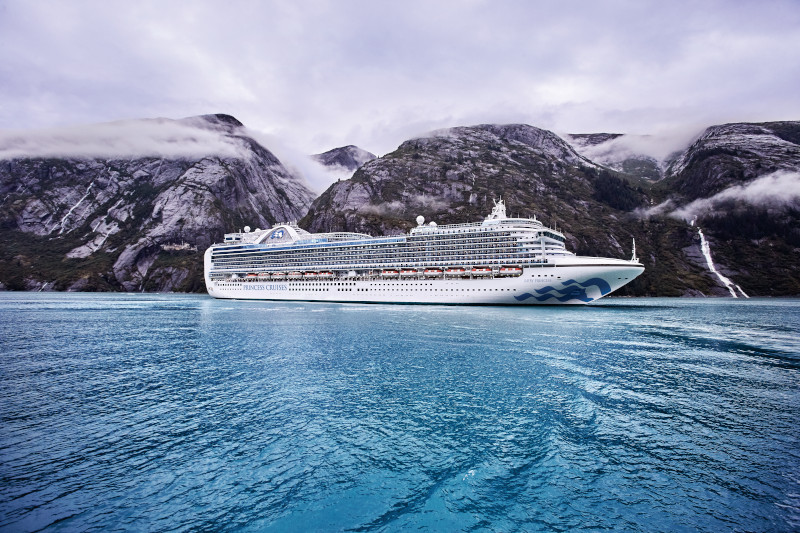 Glacier Viewing on Ruby Princess